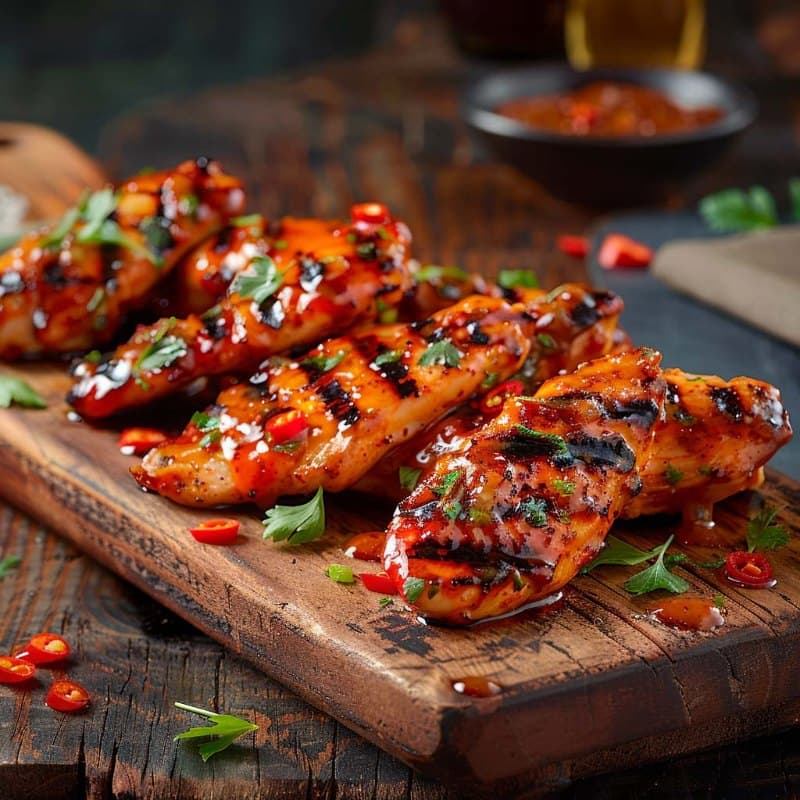 Grilled tenders Korean
