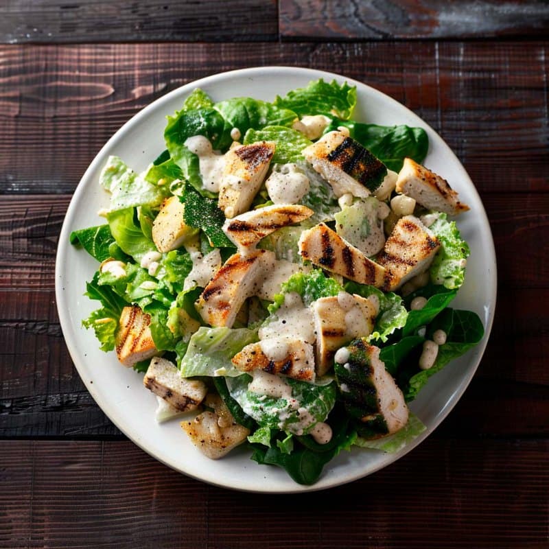 Caesar with chicken