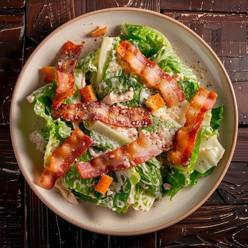 Caesar with bacon