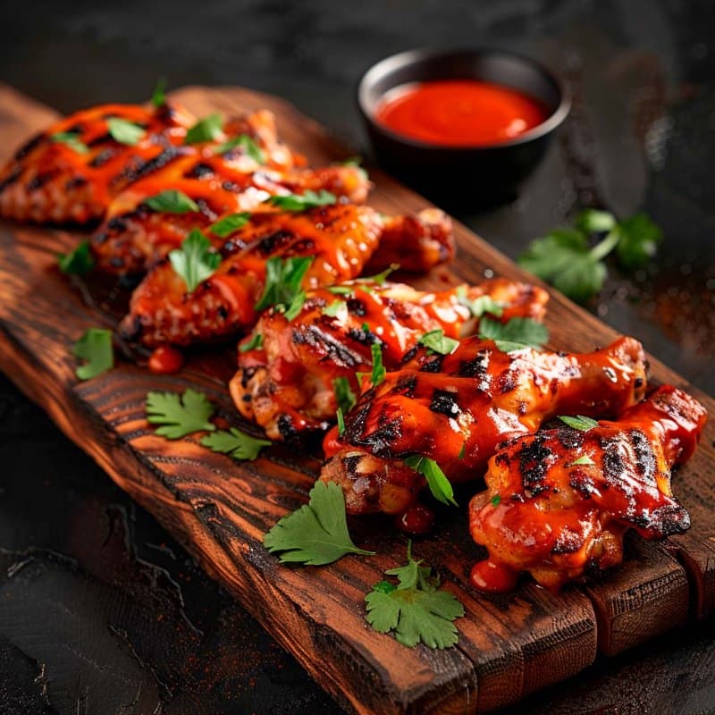 Grilled wings Buffalo