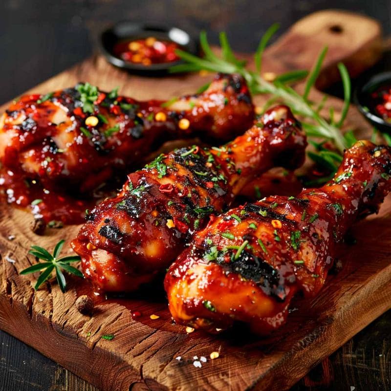 Grilled drumsticks korean