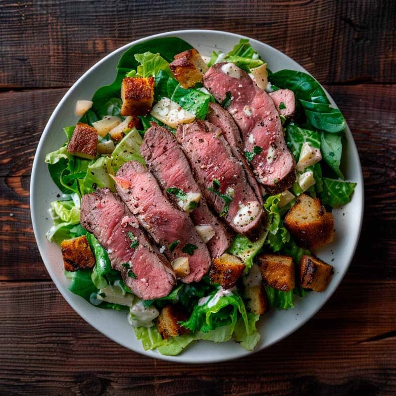Angus steak caesar