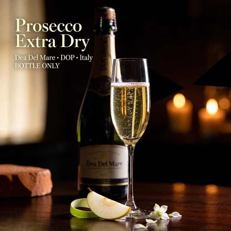 Prosecco, Dea Del Mare, Prosecco Extra Dry, DOP – Italy