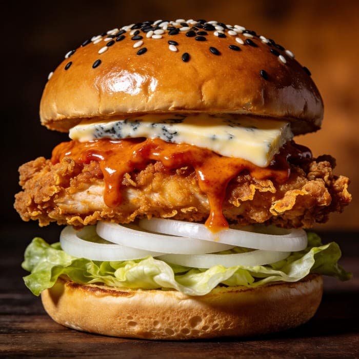 Burger | Crispy Buffalo