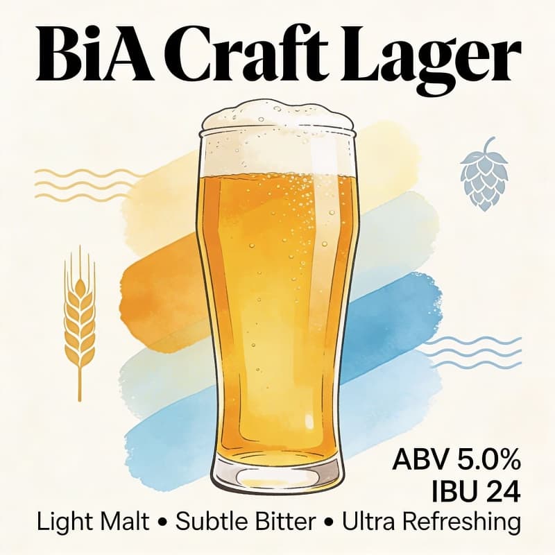 BiA Craft Lager (18+)