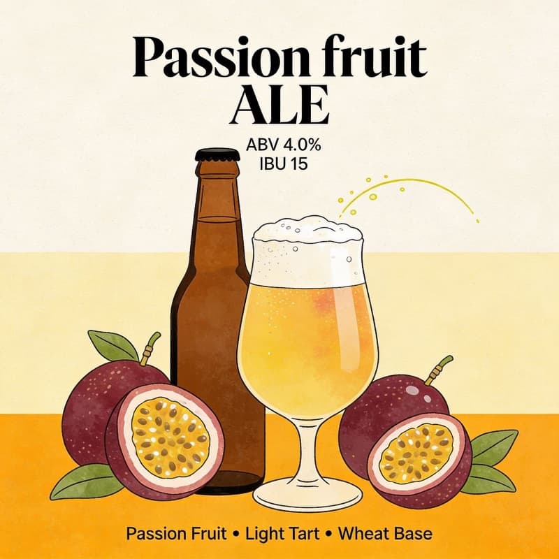 Passion fruit ALE (18+)