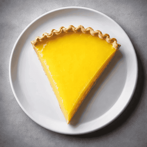 Sicily lemon tart slice